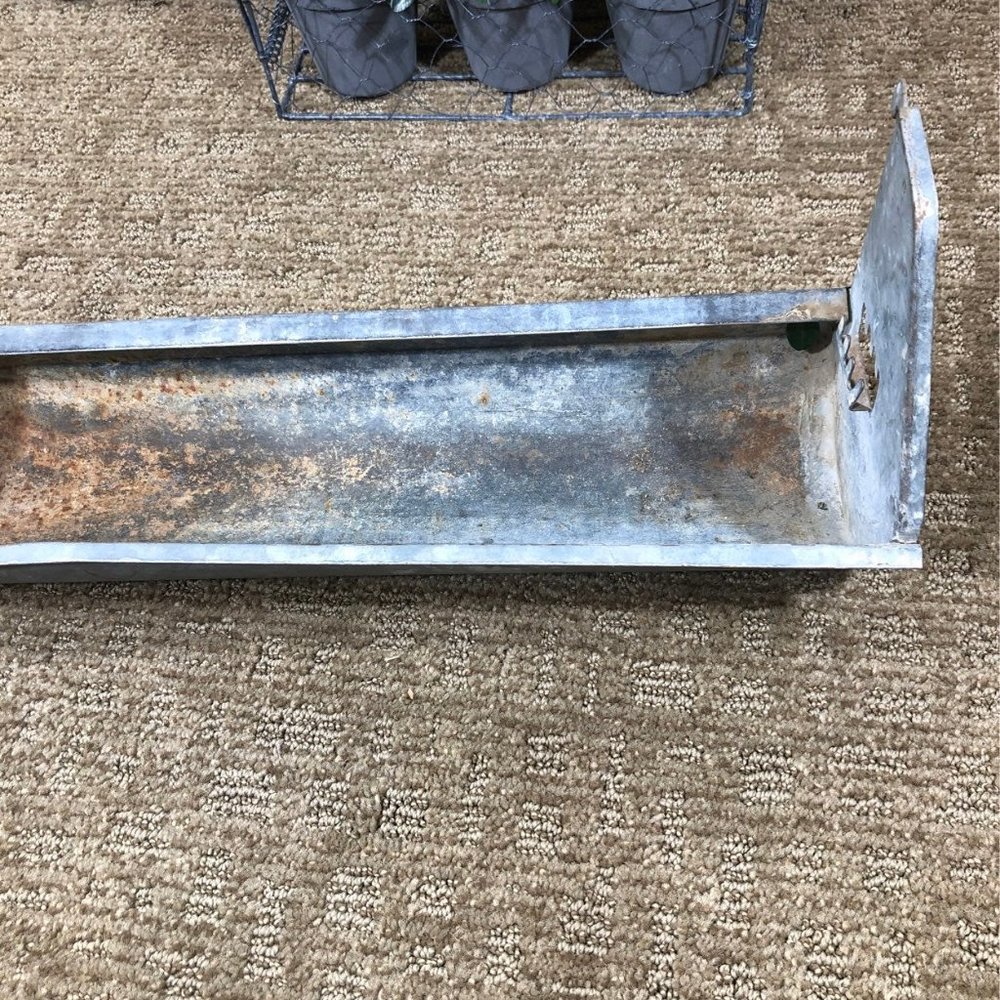Authentic Galvanized Chicken Feeder - Picture 8 of 11